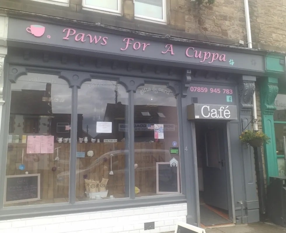 Paws for a Cuppa Cafe storefront
